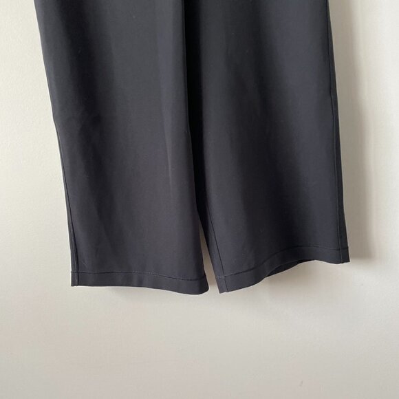 Lululemon With The Flow Pant Wide Leg High Rise Wrap-Front Casual Black 6 - Picture 6 of 9